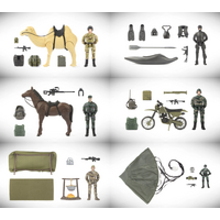 World Peacekeepers Military Action Figure Assorted 1:18 Scale Toy Soldiers Assorted Style WPK010