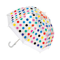 Clifton Kids PVC Birdcage Umbrella Multi Spots