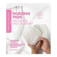 New Beginnings Regular Nursing Pads 40 Pack NBBP40