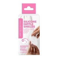 New Beginnings Silicone Nipple Shields Medium 2 Pack NBNSM2