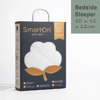 Living Textiles Smart Dri Bedside Bassinet/Co-Sleeper Fitted Mattress Protector 9909251