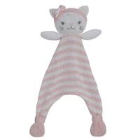 Living Textiles Daisy the Cat Knit Security Blanket **