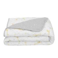Living Textiles Cot Comforter - Noah/Grey Stars**