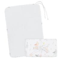 Living Textiles Travel Change Mat - Ava/Birds
