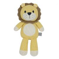 Living Textiles Whimsical Knitted Toy Leo the Lion