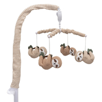 Living Textiles Musical Cot Mobile - Sloth