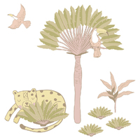 Lolli Living Wall Decal Set - Tropical Mia**
