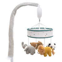Lolli Living Musical Cot Mobile Set Day at the Zoo