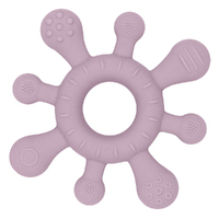 Living Textiles Playground Silicone Splash Teether Dusty Mauve