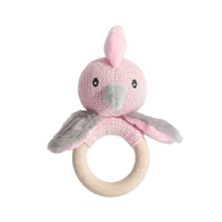 Living Textiles Australiana Ring Rattle - Garry the Galah 4234432