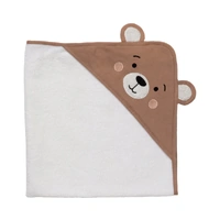 Living Textiles Baby Hooded Towel - Cuddly Bear 4208408