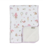 Living Textiles Jersey Sherpa Blanket - Whimsical Wonderland 9809548