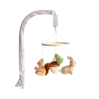 Living Textiles Musical Cot Mobile - Whimsical Wonderland 4242548