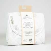 Living Textiles Waterproof Travel Change Mat Elephant Playtime 6117564