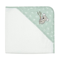 Living Textiles Organic Baby Hooded Towel - Australiana 4208583