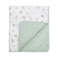 Living Textiles Quilted Cot Comforter - Australiana 4308583