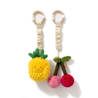 Living Textiles 2pk Mini Market Stroller Toys - Pineapple & Cherries 4235505
