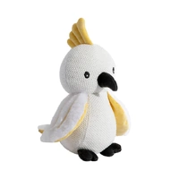 Living Textiles Australiana Knitted Animal Toy - Colin the Cockatoo 4281581