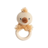 Living Textiles Australiana Ring Rattle - Emily the Emu 4234437