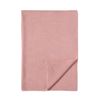 Living Textiles Pram Knitted Blanket - Dusty Rose 4322635