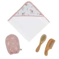 Living Textiles 4pc Baby Bath Gift Set - Fawn Fables 4209685