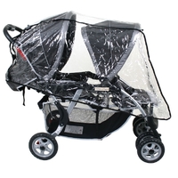 VeeBee Universal Wind & Rain Cover for Tandem Strollers