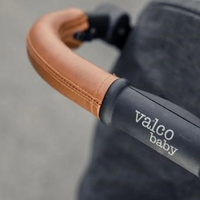 Valco Baby Handle Grips & Bumper Bar Cover to fit Snap Ultra Pram/Stroller - Caramel