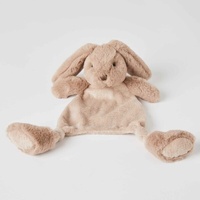 Jiggle & Giggle Taupe Bunny Comforter Plush JCBC322