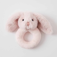 Jiggle & Giggle Pink Bunny Rattle JCBR322