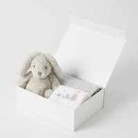Jiggle & Giggle Grey Bunny Hamper Gift Set PLHA002