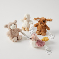Jiggle & Giggle Farm Fun Dummy Clips; Assorted Designs One Supplied JCBC346