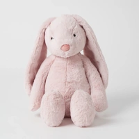 Jiggle & Giggle Pink Bunny Large Plush JCST451