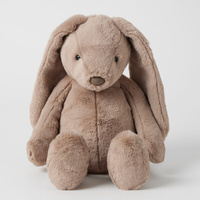 Jiggle & Giggle Taupe Bunny Large Plush JCST452