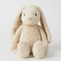 Jiggle & Giggle Beige Bunny Large Plush JCST453