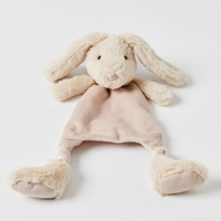 Jiggle & Giggle Beige Bunny Comforter Plush JCBC351