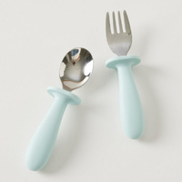 Jiggle & Giggle Riley Cutlery Set Blue WSKD017