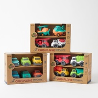 Jiggle & Giggle Bioplastic Utility Car & Plane Set Assorted; One Supplied MEPY103