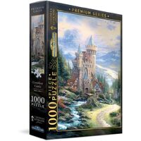 Harlington Thomas Kinkade Studios Guardian Castle 1000pc Puzzle 20043