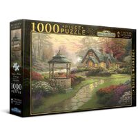 Harlington Thomas Kinkade Studios Make a Wish Cottage 1000pc Puzzle 20049