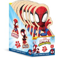 Marvel Spidey & Friends Wood Character 25pc Puzzle Single Assorted 20360