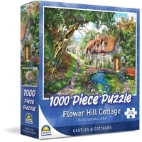 Crown Castles & Cottages Flower Hill Cottage 1000pc Puzzle 20413