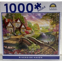 Crown Landscapes Riverside Haven 1000pc Puzzle 20623