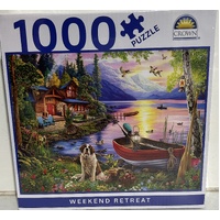 Crown Landscapes Weekend Retreat 1000pc Puzzle 20625