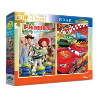 Harlington Kids Premium 150pc Puzzle 2 Pack - Pixar 20776