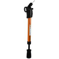 Summit Aluminium Pump & Gauge Set inc Needle & Bike Adaptor Assorted Colours; One Supplied 0900