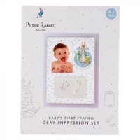 Peter Rabbit Baby Hand Foot Clay Frame Gift Set BP435