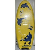 Redback Surf Buster 4Ft Surf Board Yellow 656801340