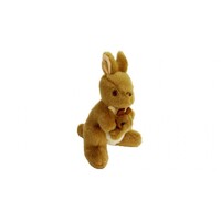 Aussie Bush Toys 25cm Kangaroo Stuffed Toy Plush Animal - Australian Made 0511