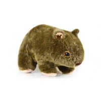 Aussie Bush Toys 25cm Wombat Stuffed Toy Plush Animal - Australian Made 0641