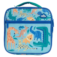 Spencil Little Cooler Lunch Bag - Safari Puzzle